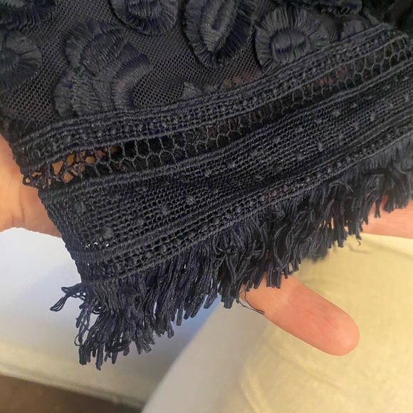 TRINA TURK beautiful dress, excellent Condition, navy blue, size 0 - Picture 9 of 13